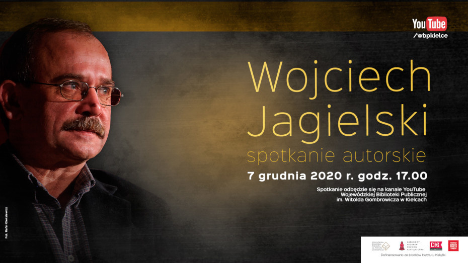 Spotkanie autorskie online z Wojciechem Jagielskim