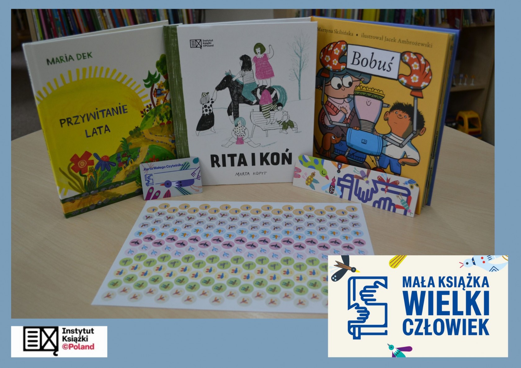 ,,Mała książka- wielki człowiek''- nowe bezpłatne wyprawki